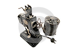 Film projector of domestic film