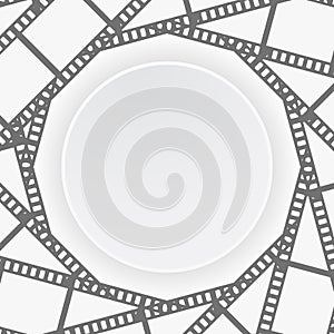 Film reel frame