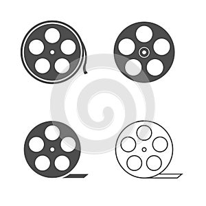 Film reel icon