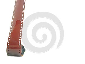 Tira de fotogramas de película 