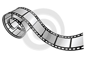 Tira de fotogramas de película 