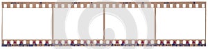 Film strip with clipping paths