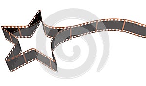 Film Strip Shooting Star Curled