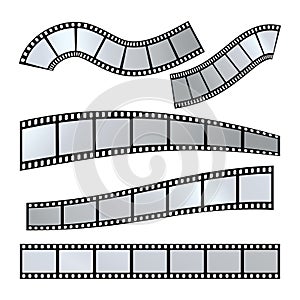 Film strip vector