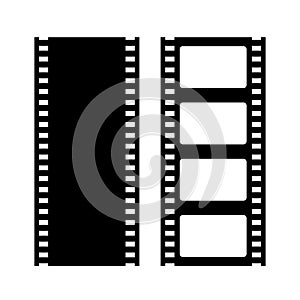 Film strip vector icon