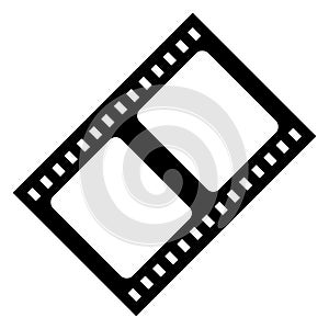 Film strip vector icon