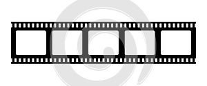 Film strip vector icon