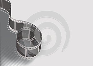 film strip. Vector illustration decorative design