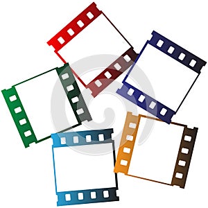 Film strips logo