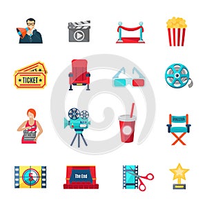 Filmmaking Icons Set