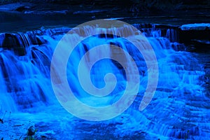 Filter Blue Waterfalls