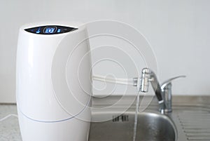 Filter connected to the tap