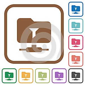 Filter FTP remote directory simple icons