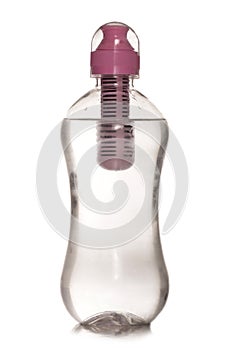 Filtered water bottle