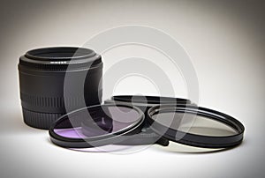 Filters and a 50 mm lenses