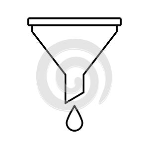 Filtration Isolated Vector icon that can be easily modified or edited