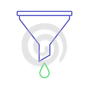 Filtration Isolated Vector icon that can be easily modified or edited