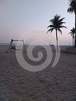 Fim de tarde na praia