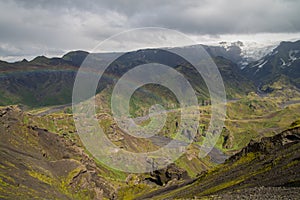 Fimmvorduhals trek in Iceland