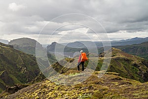 Fimmvorduhals trek in Iceland