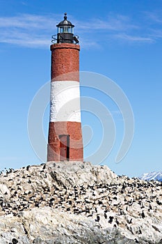 Fin del Mundo lighthouse, Beagle channel, Argentina
