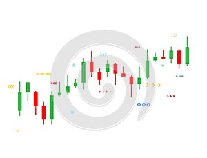 Finace trading graph