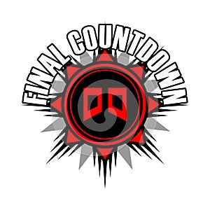 final countdown logo template