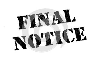 Final Notice