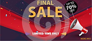 Final Sale Banner and Best Offer