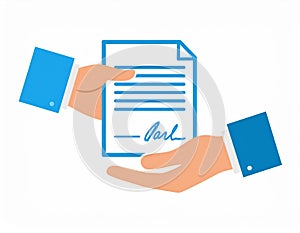 Finalizing a Business Agreement with a Signed Contract