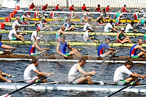 The finals in rowing.