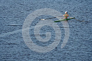 The finals in rowing.