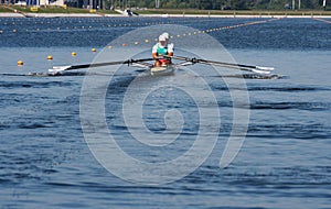The finals in rowing