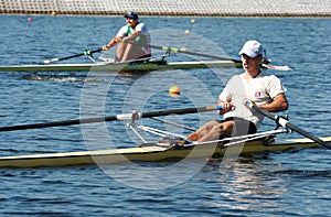 The finals in rowing.