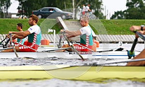 The finals in rowing
