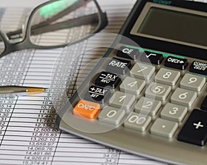 Finance accounts tax calculator