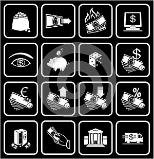 Finance, Banking Icons 01