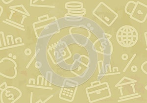 Finance and Banking seamless background