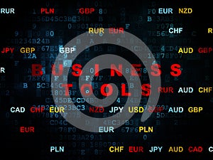 Finance concept: Business Tools on Digital
