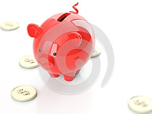 Finance Concept Horizontal Composition With Copy Space