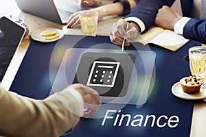 Finance Economy Application Investment Graphic Concept