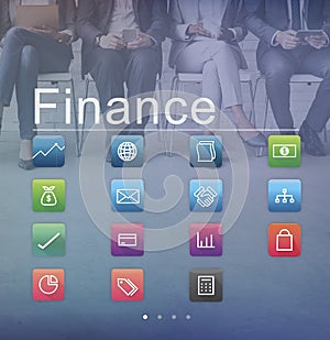 Finance Economy Application Investment Graphic Concept