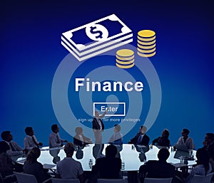 Finance Financial Money Cash Economics Concept