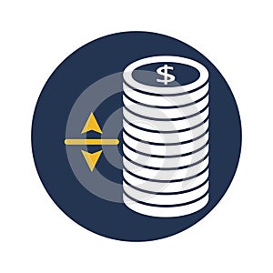 Finance flat vector icon which can easily modify or edit Finance flat vector icon which can easily modify or edit