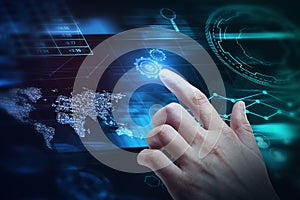 Finance and future concept