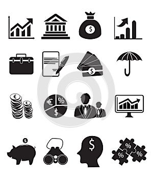 Finance Icon Set