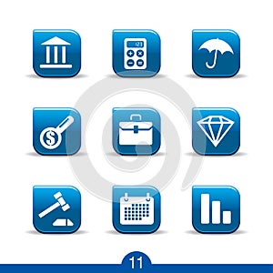 Finance icons 11..smooth series