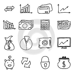 Finance icons