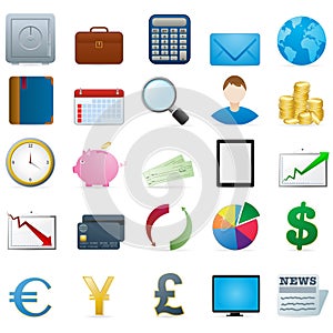 Finance icons