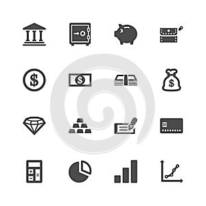 Finance icons